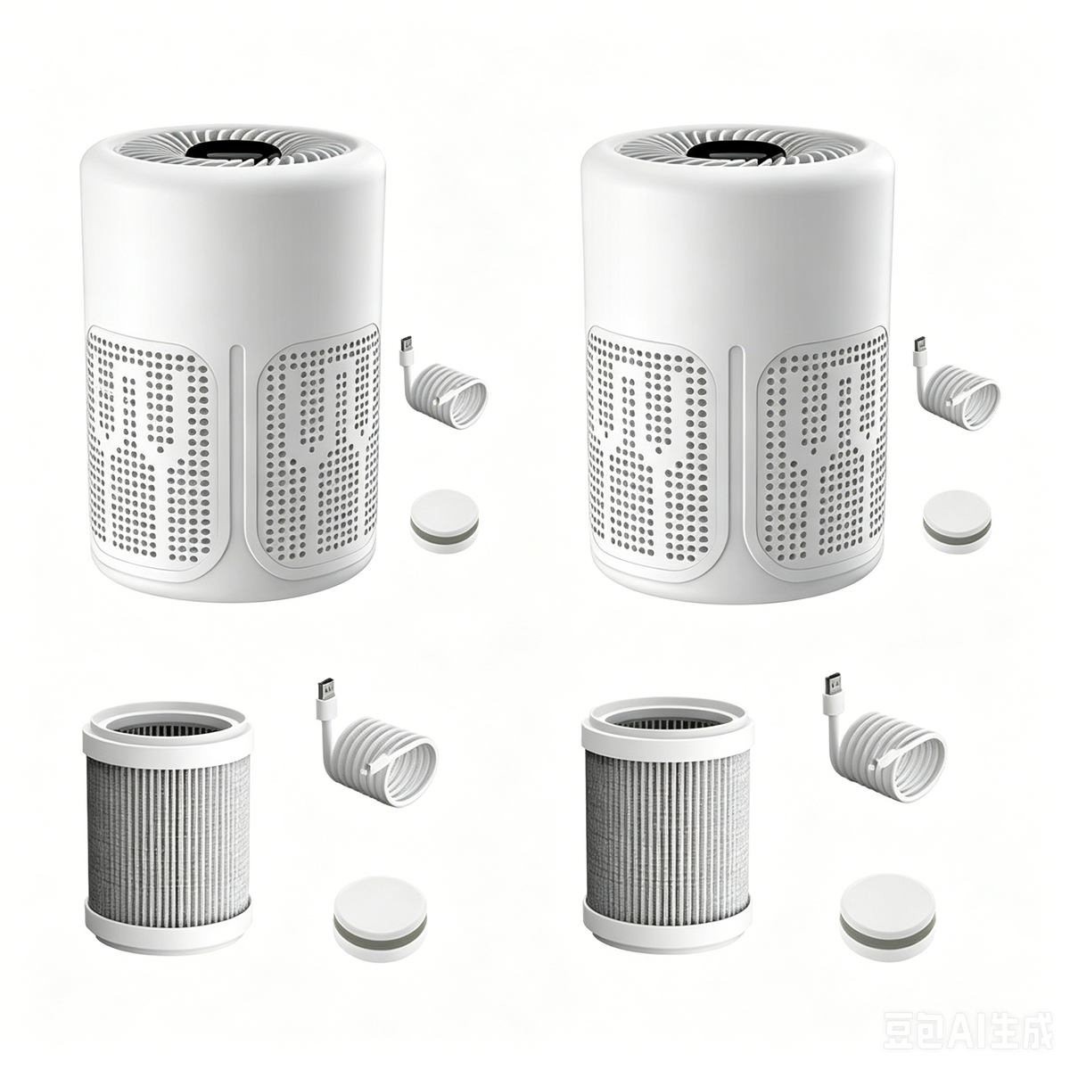 π Air Purifier for Home πΏ Includes Filter & Aromatherapy Tablets