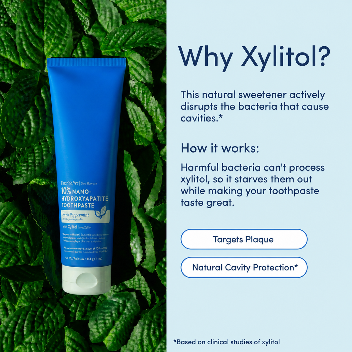 Stybloom 10% Nano Hydroxyapatite Toothpaste - Whitening & Repair
