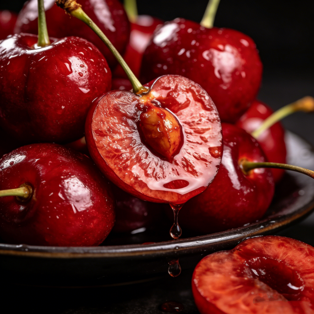 🍒Black Cherry Plant Kit – American & Chilean Varieties for Home Garden