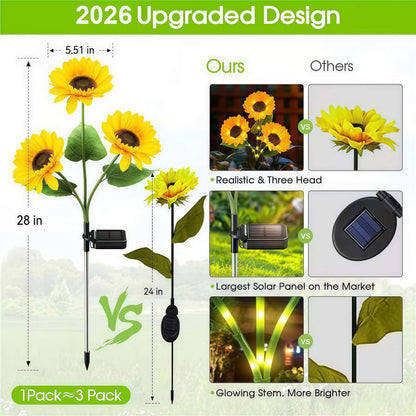 🌻Sunflower Solar Powered Lights for Garden